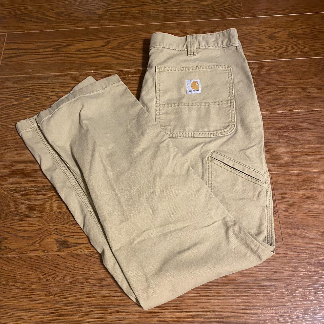 y2k Carhartt Cargo Khakis Sz 34•32 In really great... Depop