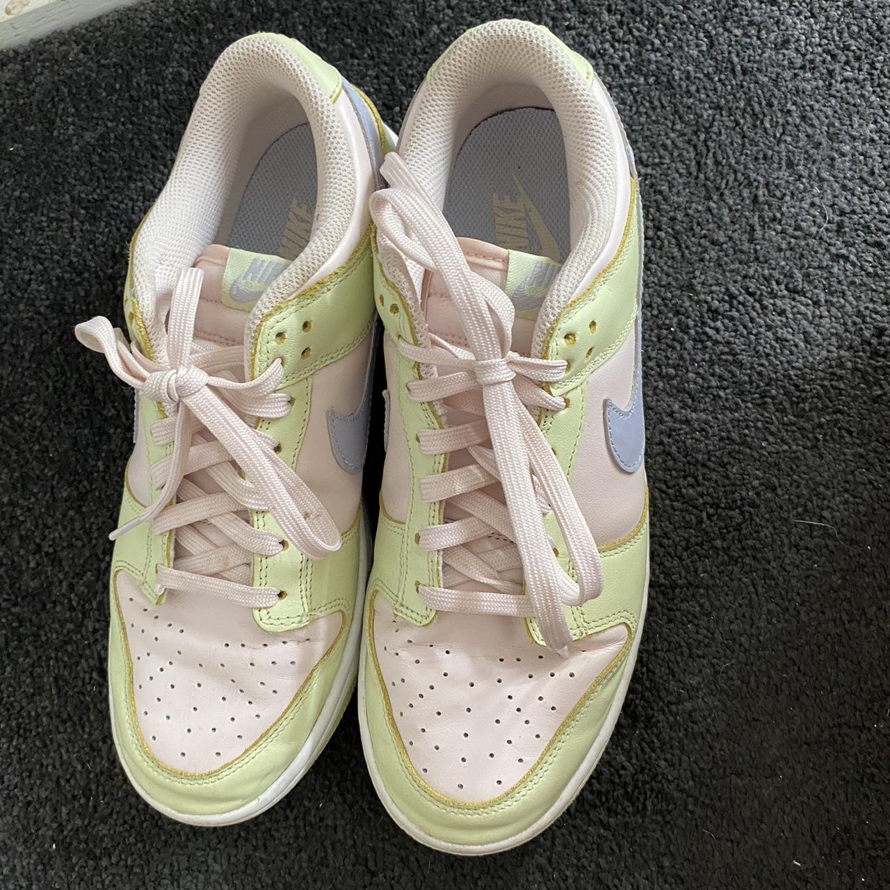 womens dunk low lime ice