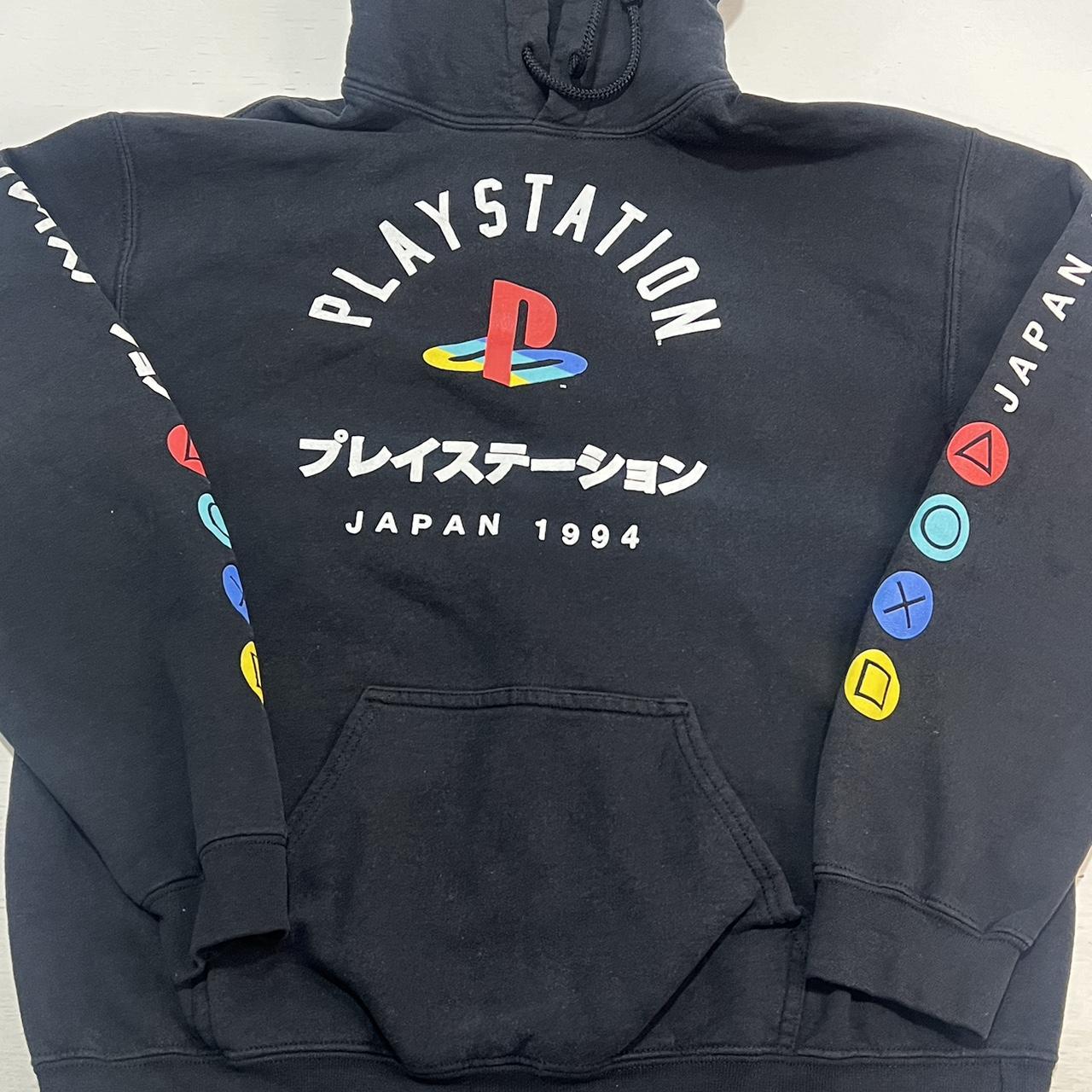 Playstation Japan Black hoodie Men s size