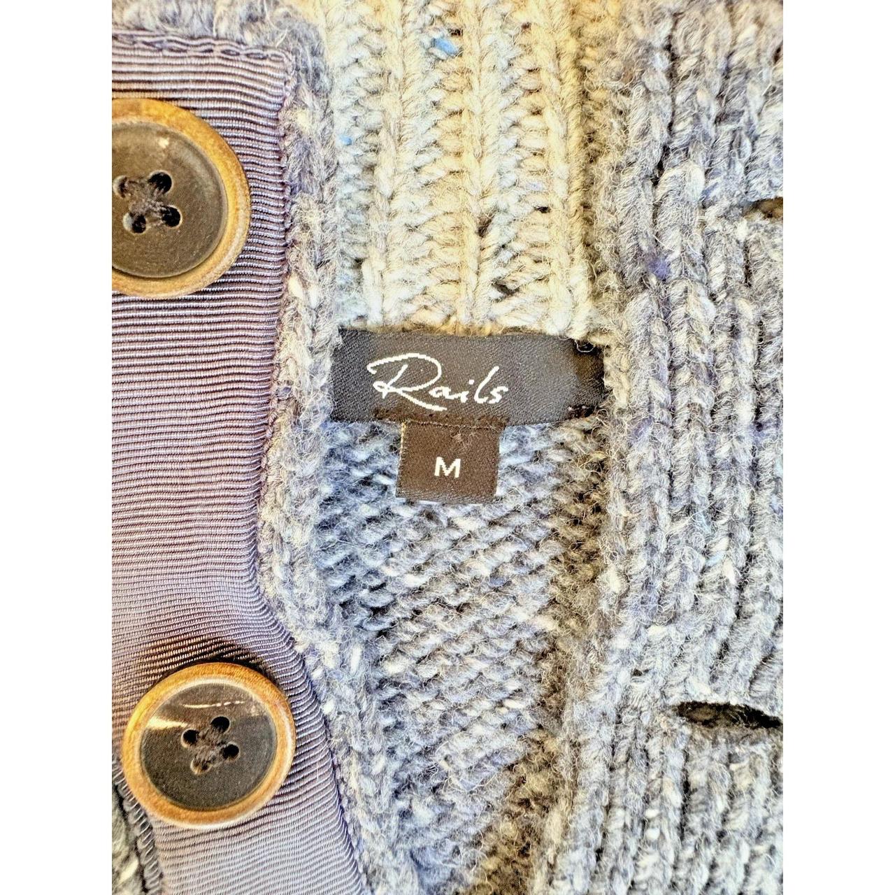 Rails Men's Sweater - Grey - M – Rails Harding Sw… - image 4