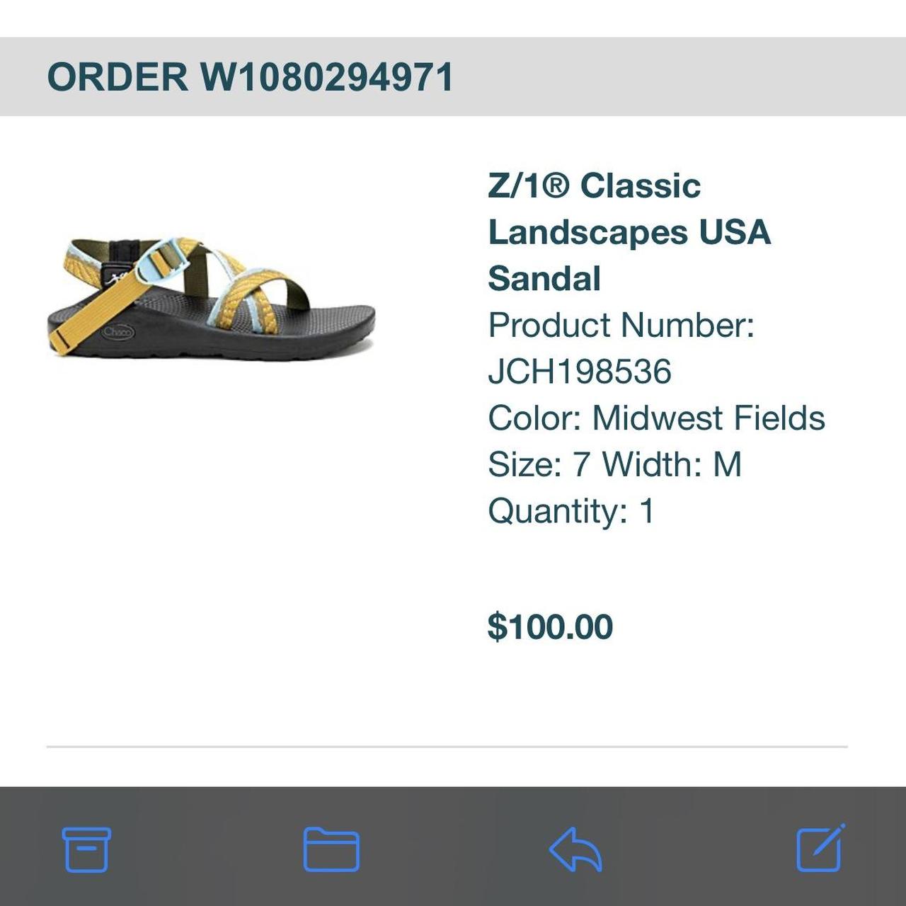 Midwest Fields Chacos Z 1 Classic Sandals from Depop