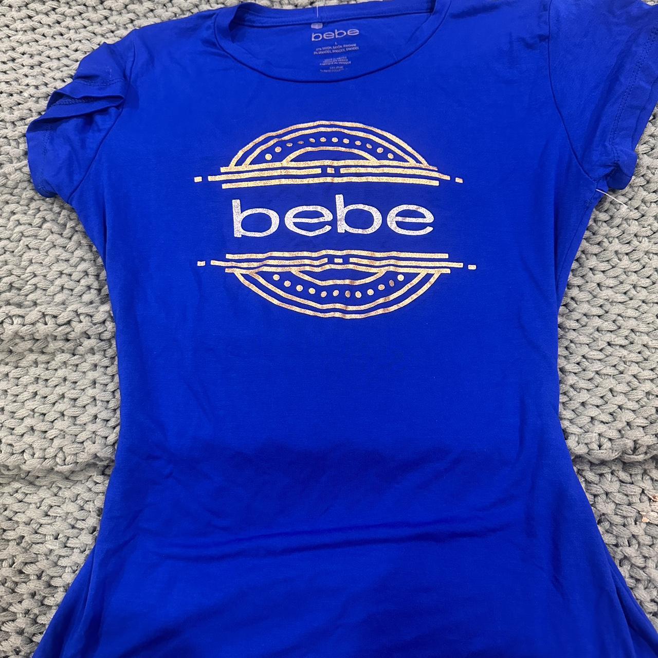 Vintage Bebe Baby Tee Fits to your body size Depop