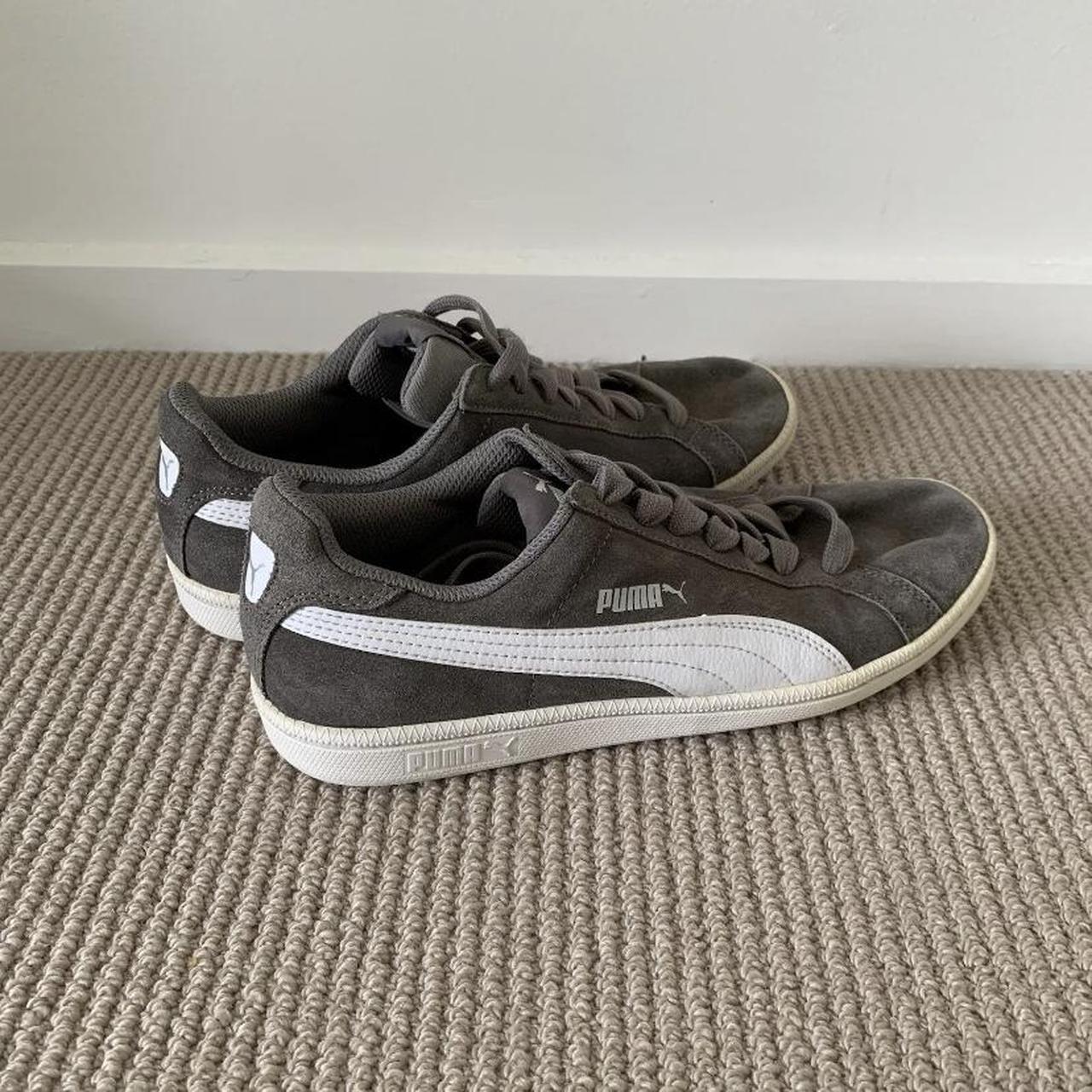 Puma men's outlet smash suede shoe