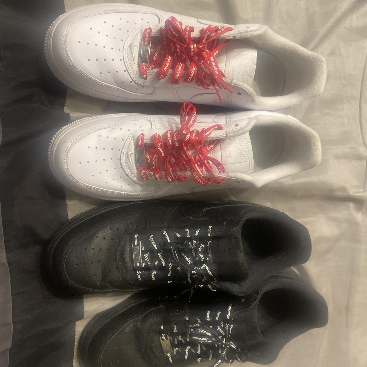 supreme air force 1 supreme laces