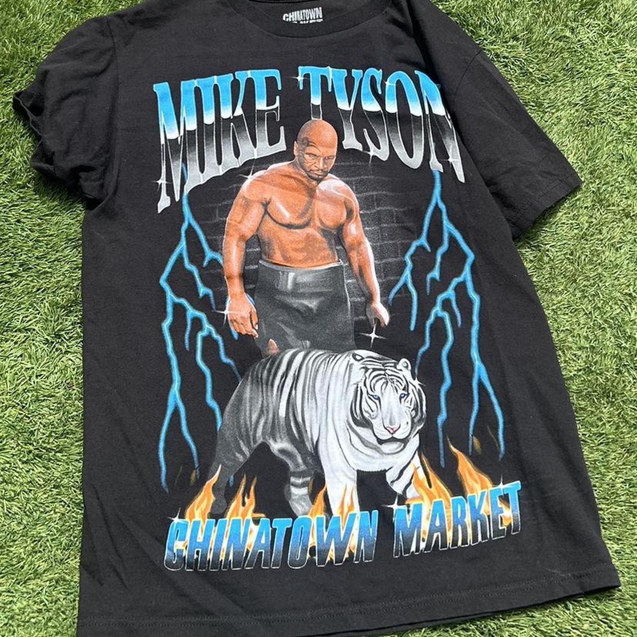 Chinatown Market Tyson Tiger T Shirt CHINATOWN MARKET Mike Tyson