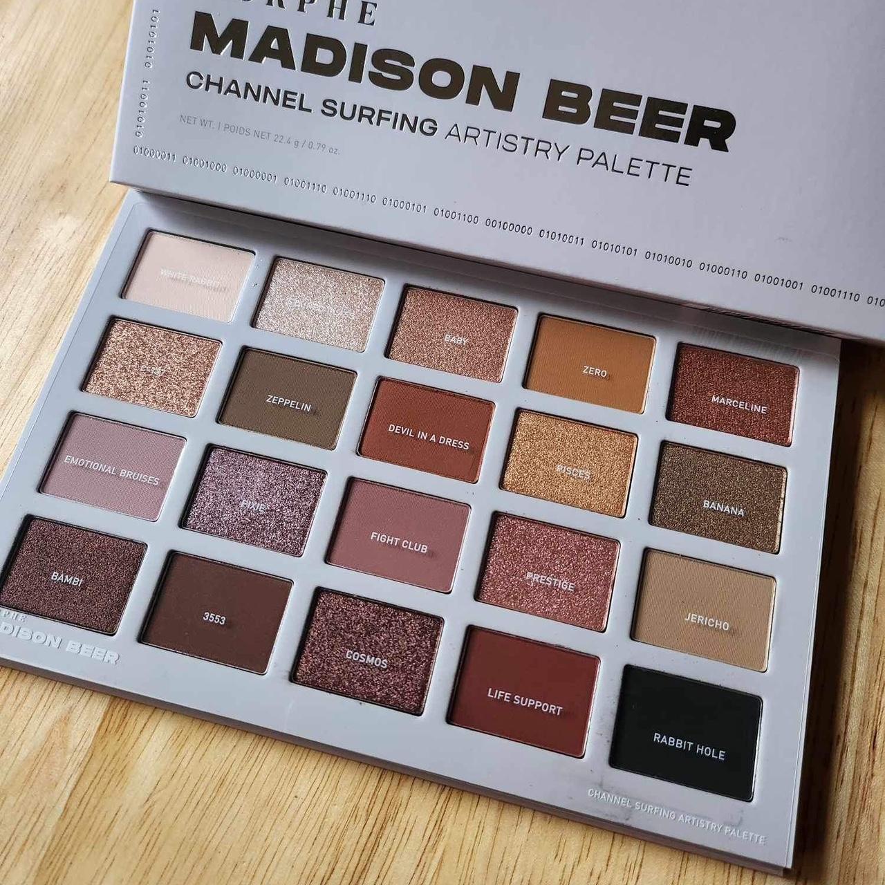 Morphe x Madison Beer Channel Surfing palette... - Depop