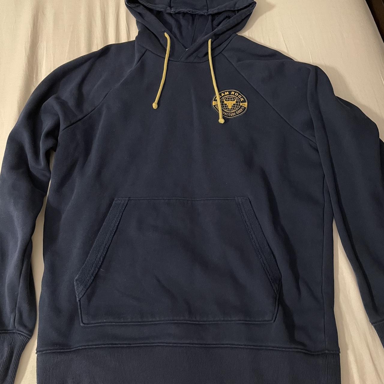 Under Armour Team Rock 1995 Navy blue and yellow Hoodie