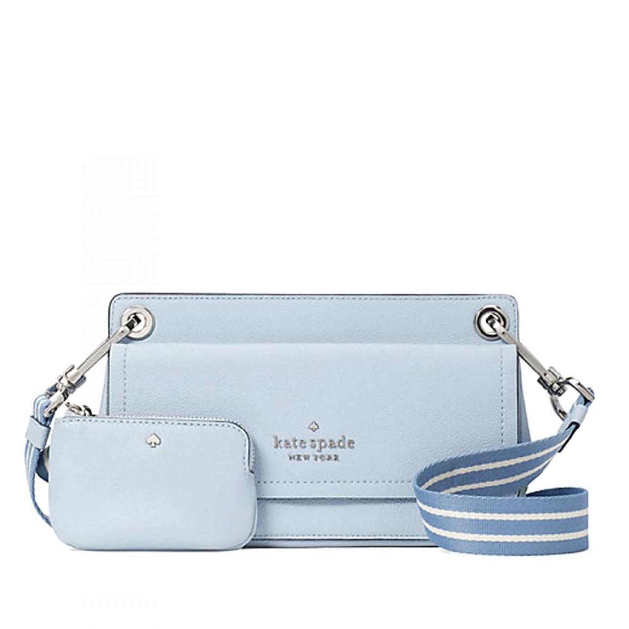 Kate Spade Rosie Small Flap Crossbody Bag Ocean Fog Depop