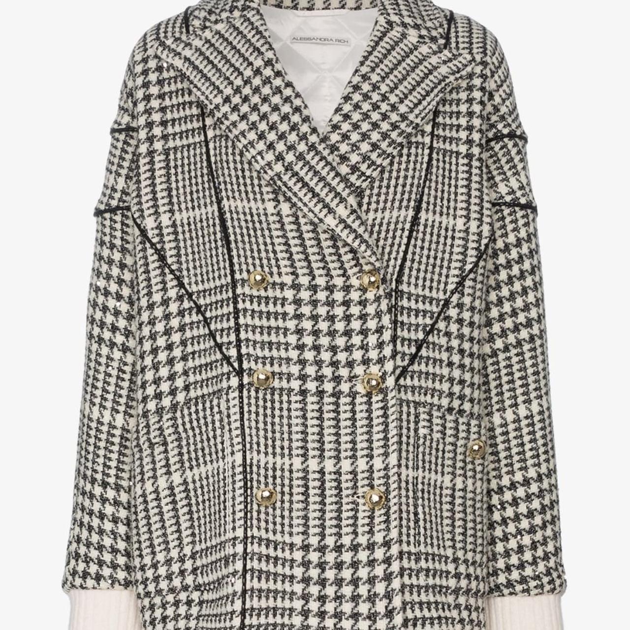 Alessandra RICH (similar) style coat. Wool. Good... - Depop