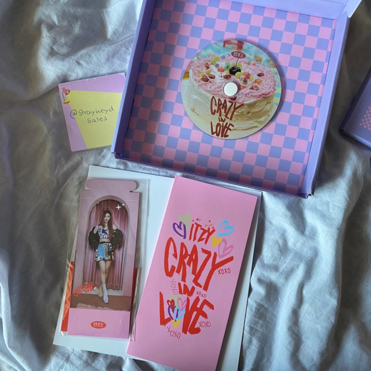 ITZY Crazy in Love Yuna Signed Album from hello82 | Depop