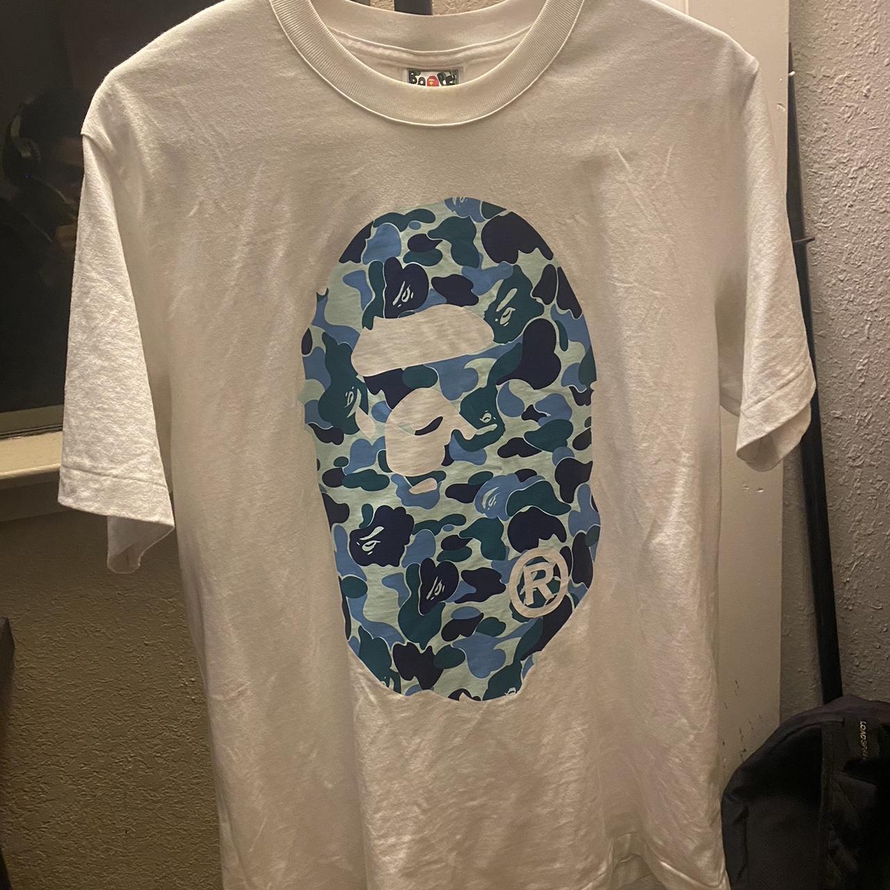 Bape ABC Camo by Bathing Ape Tee White/Blue