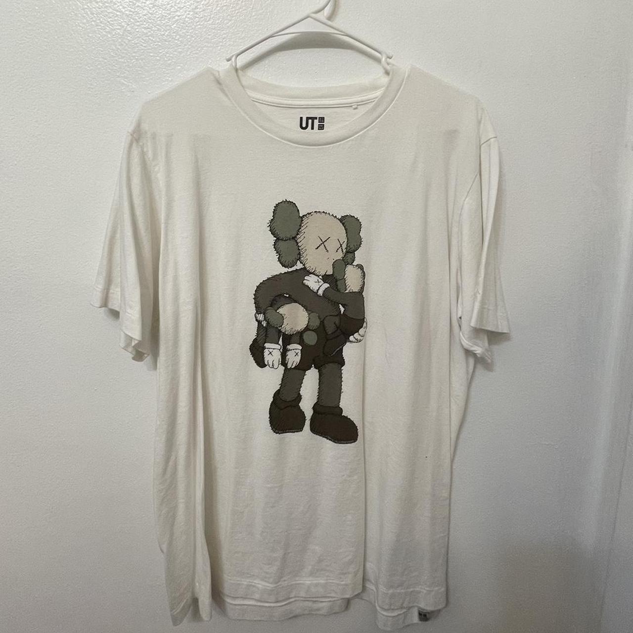 Uniqlo x KAWS Tshirt Small false at the neck on pic 4 - Depop