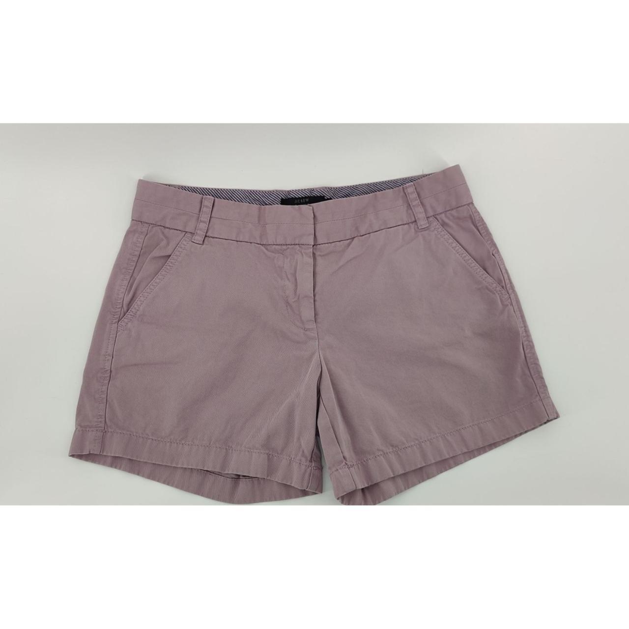 J. Crew Chino Mauve shorts in good condition. Size... - Depop