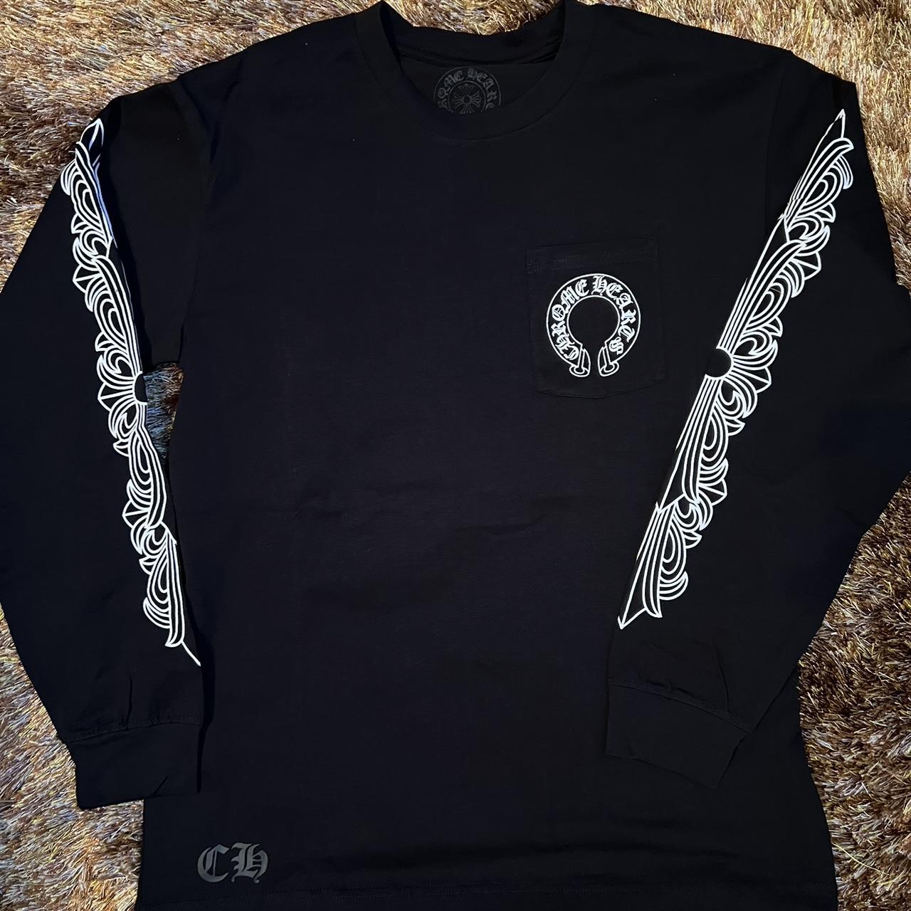 Chrome hearts shirt Longsleeve Brand new never worn... - Depop