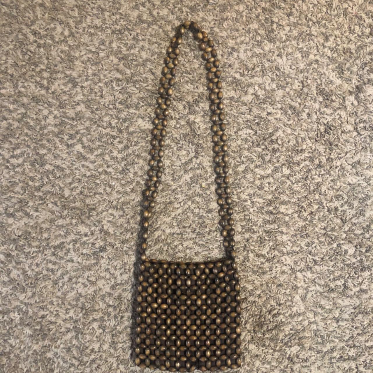 The Sak Boho beaded purse with snap enclosure no Depop