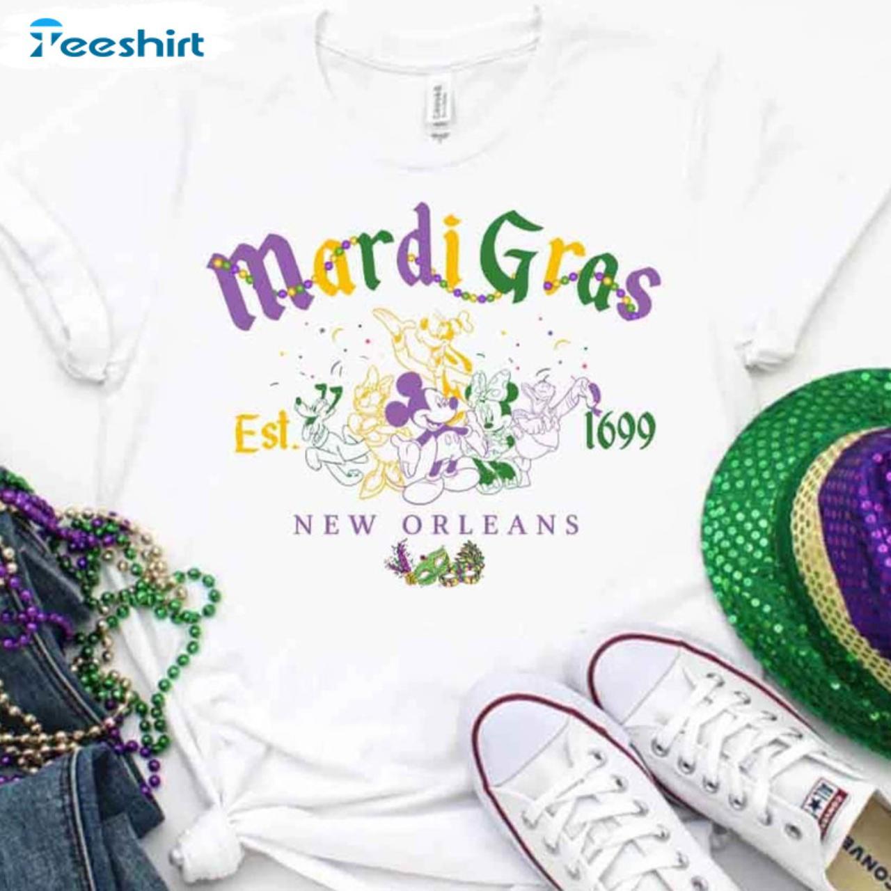 saints mardi gras shirt