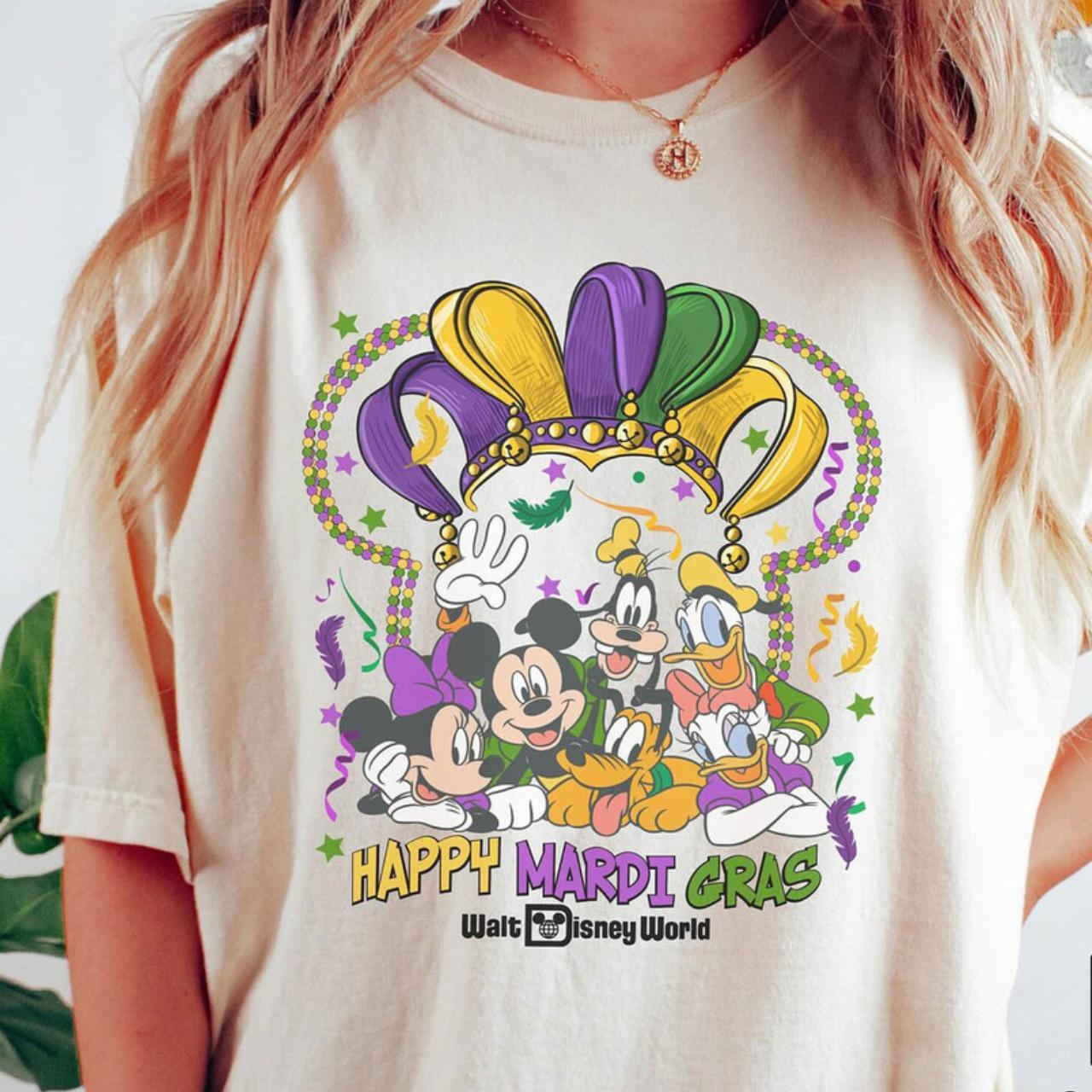 saints mardi gras shirt