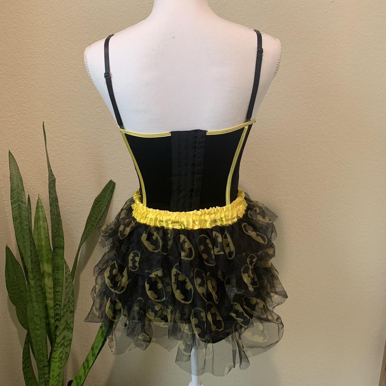 Batman Corset skirt outfit labeled large fits more... - Depop