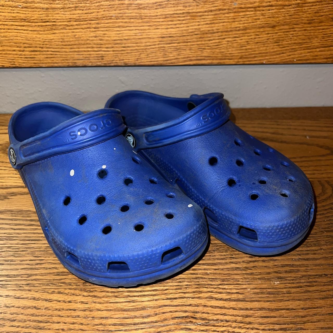 Royal blue crocs Women size 8 // Men’s size 6 - Depop