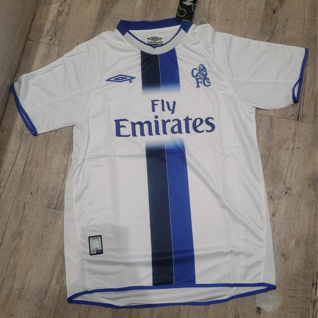 Chelsea FC 03-05アウェイ　Umbro シャツ Football shirt soccer FC Chelsea Blues Away 2003/2004/2005