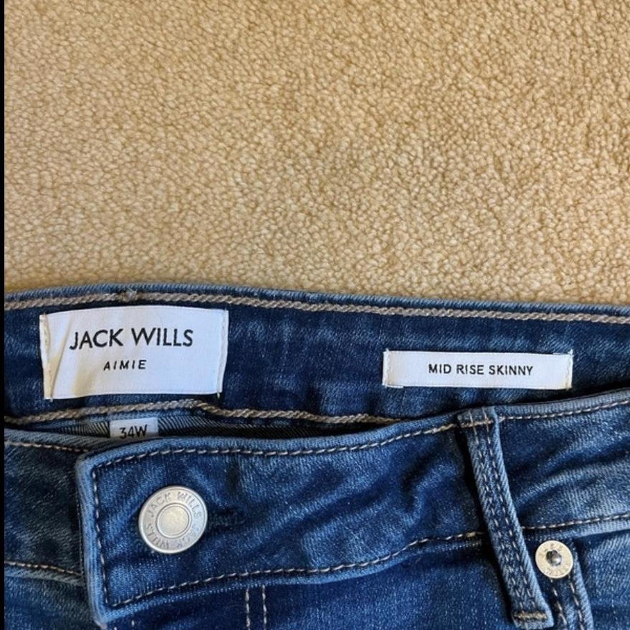 Jack Wills Aimie Mid Rise Skinny Jeans