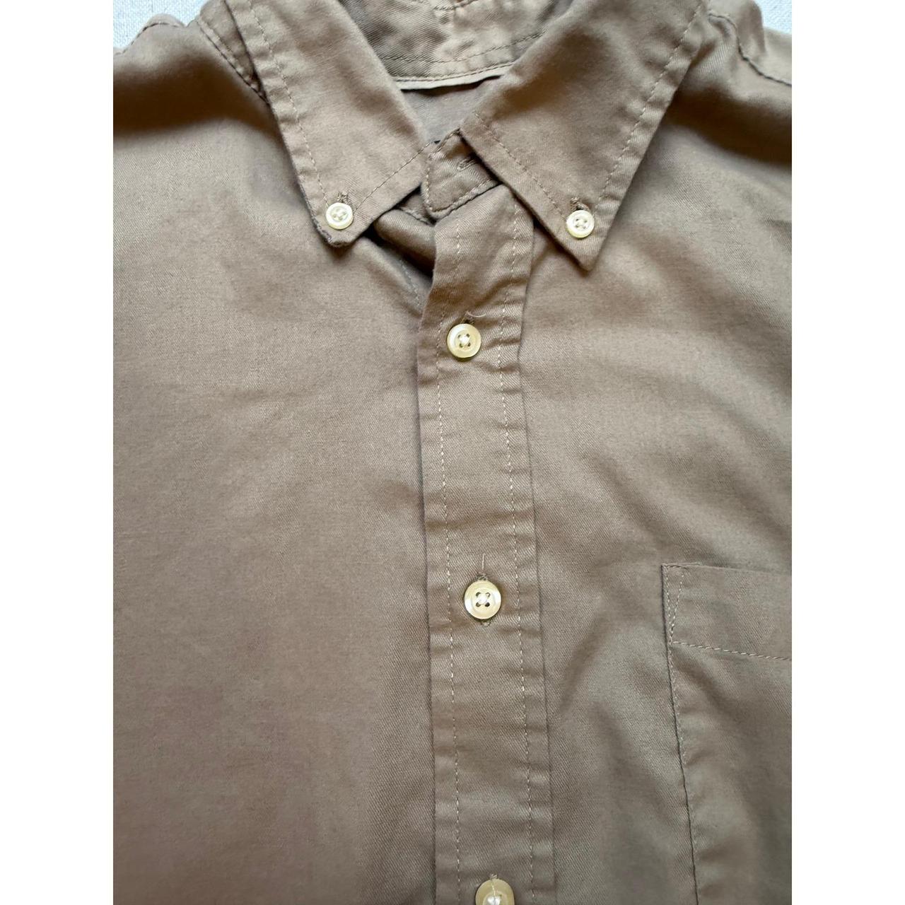 Basic Editions Men's Shirt - Tan - L – Basic Edit… - image 4