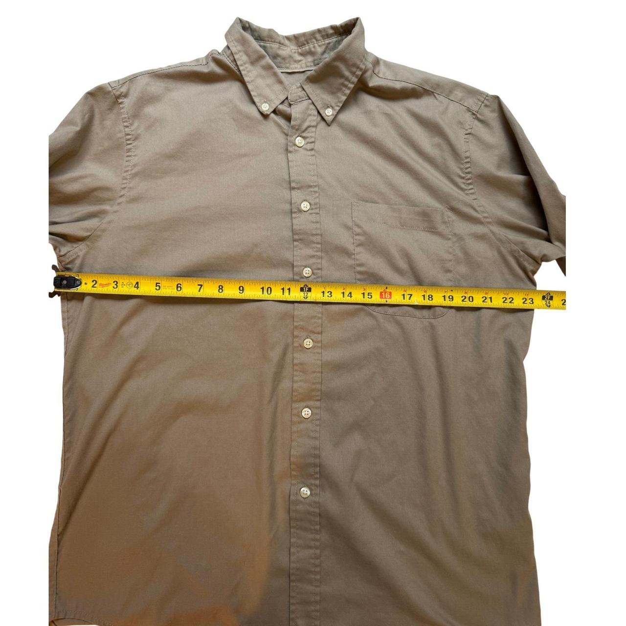 Basic Editions Men's Shirt - Tan - L – Basic Edit… - image 8