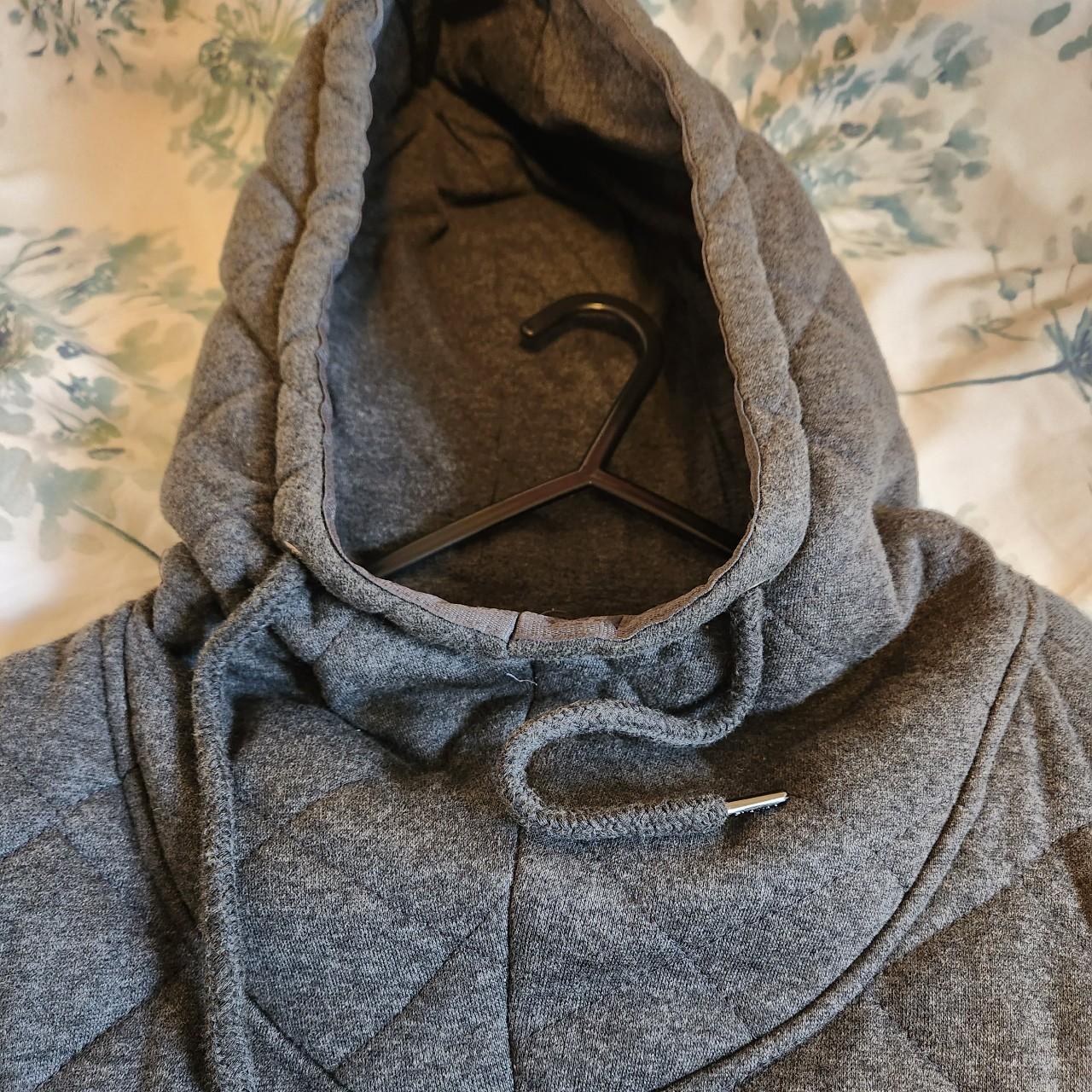 Grey Plaid Firetrap Hoodie Hoodie grey winter