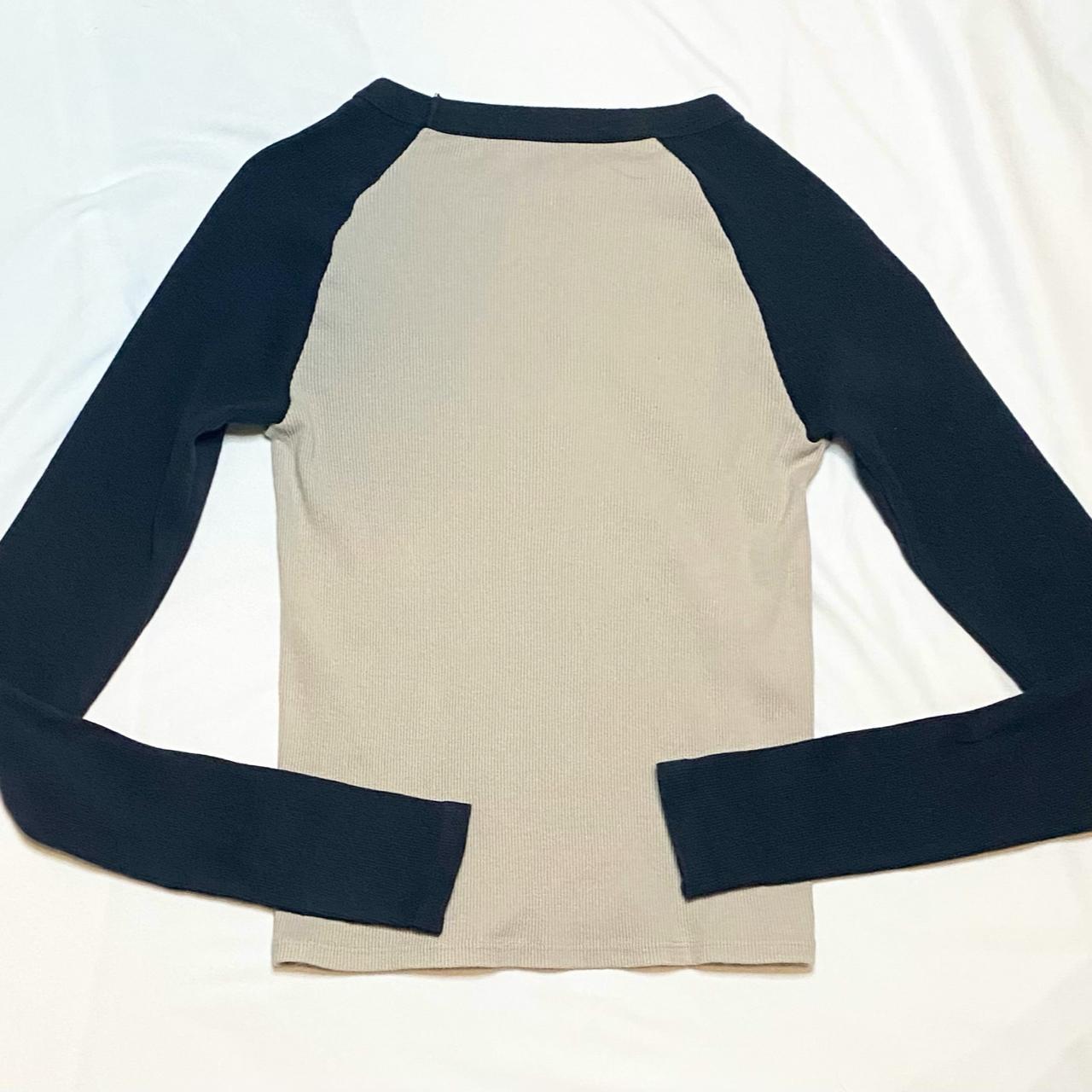 Ribbed Bella Top Brandy Melville No stains or... - Depop