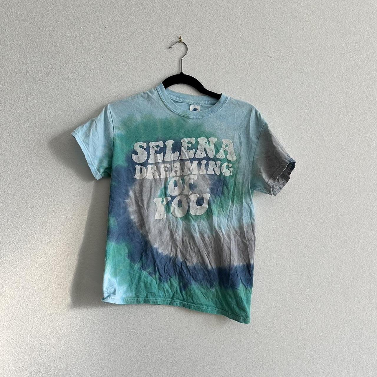tie dye selena shirt