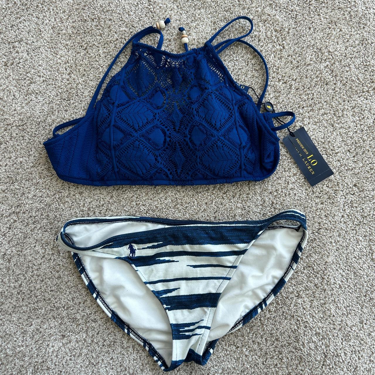 Ralph lauren 2 piece swimsuit hotsell