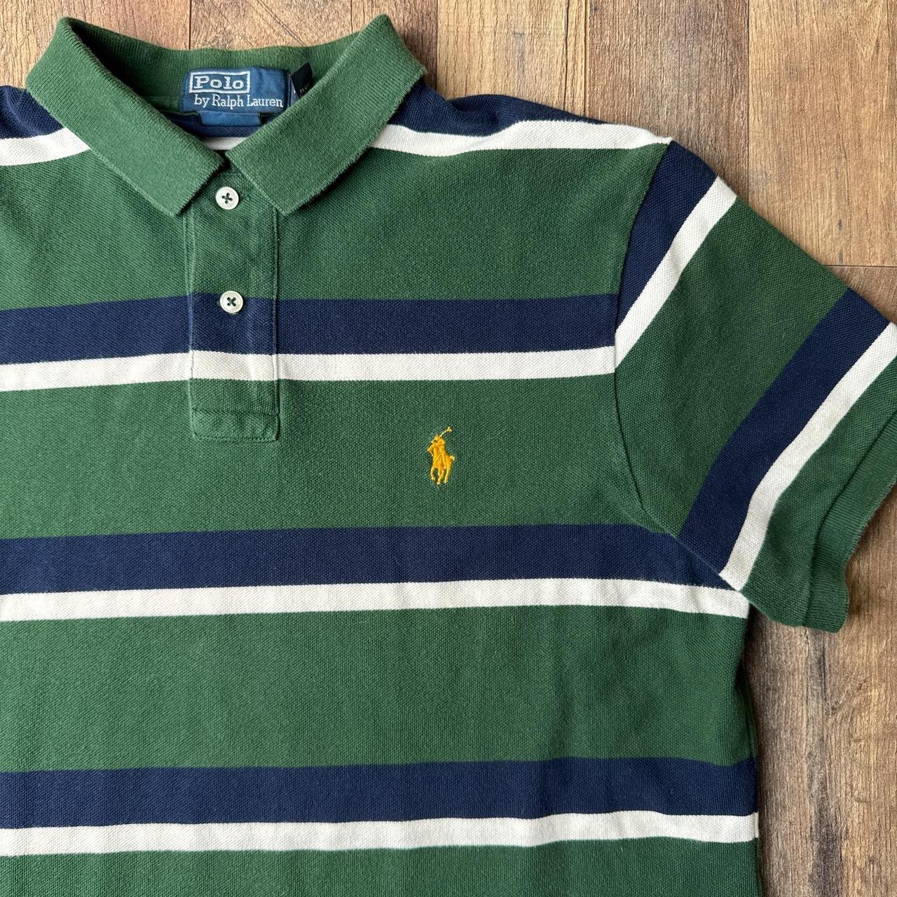 Polo Ralph Lauren Men's Polo shirt - Green/Blue -… - image 4
