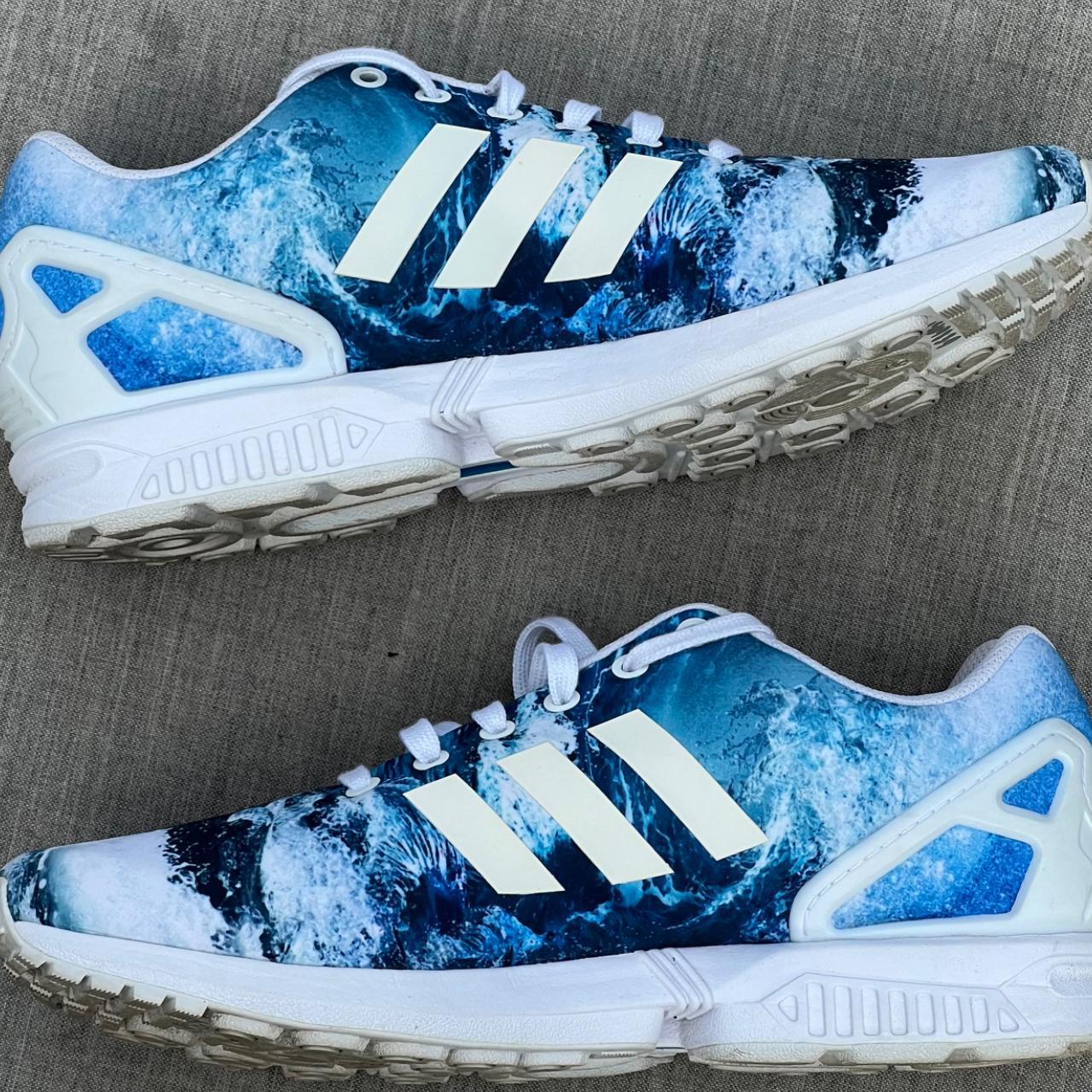 Adidas zx flux ocean size 7 hotsell