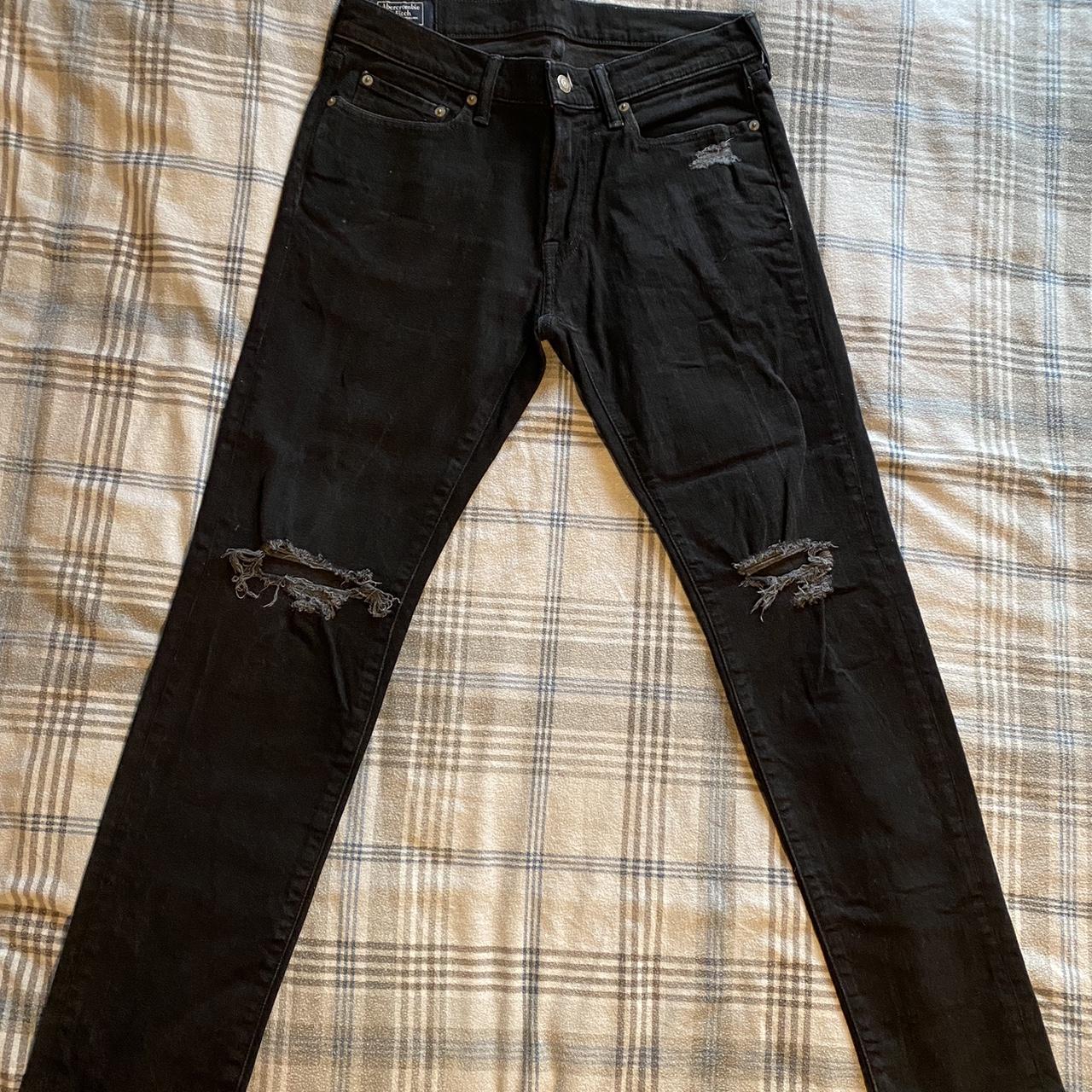 Abercrombie & sales fitch ripped jeans