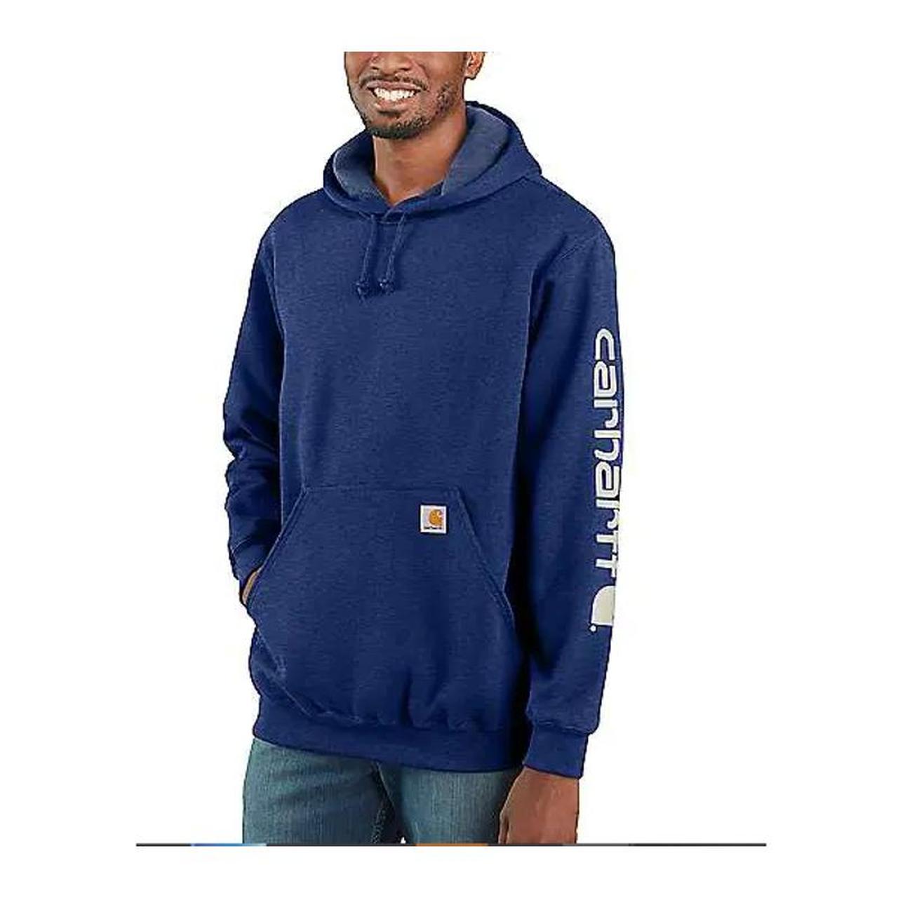 Carhartt 2024 blue sweatshirt