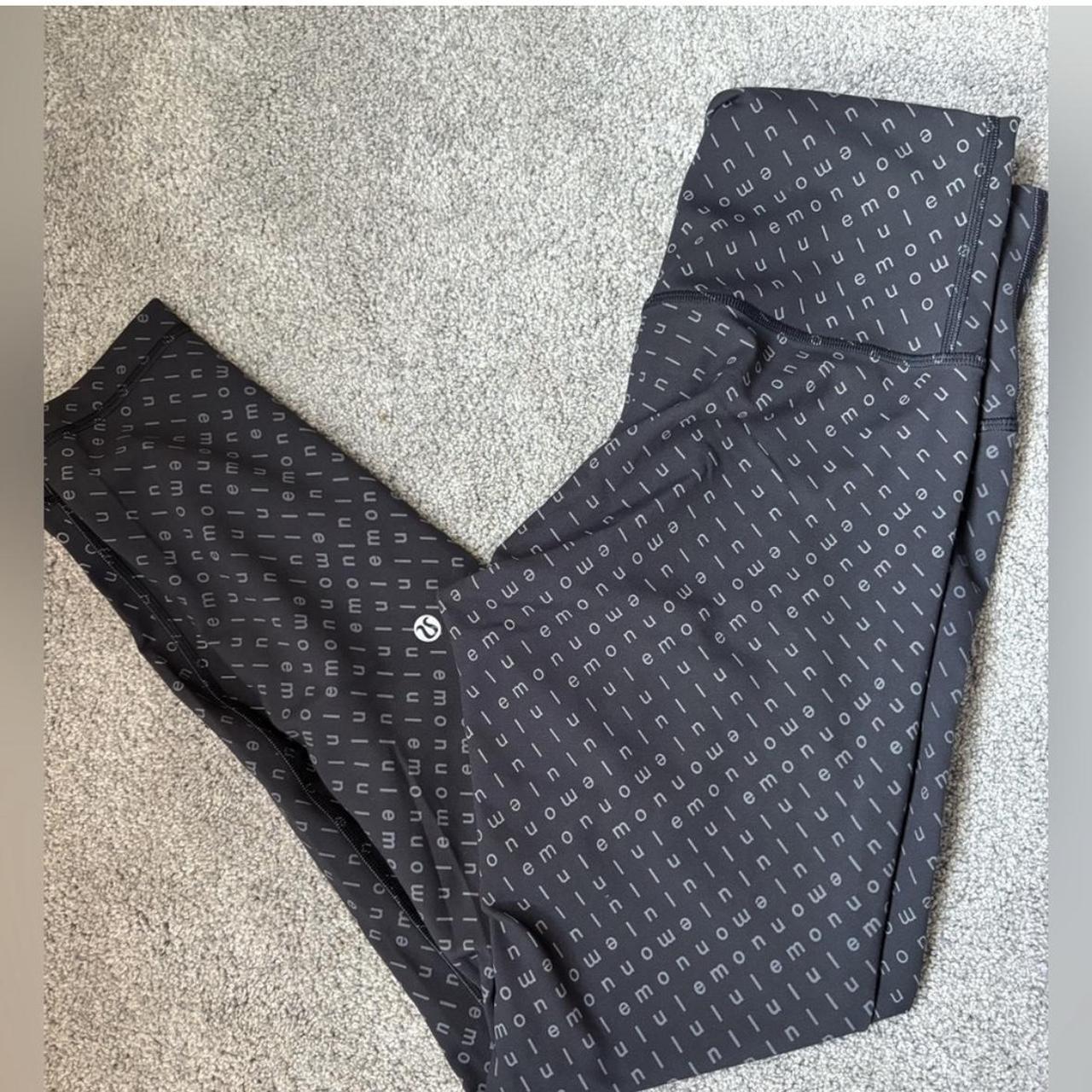 Lululemon Wunder Under Leggings Size 6 Digital Oasis - Depop