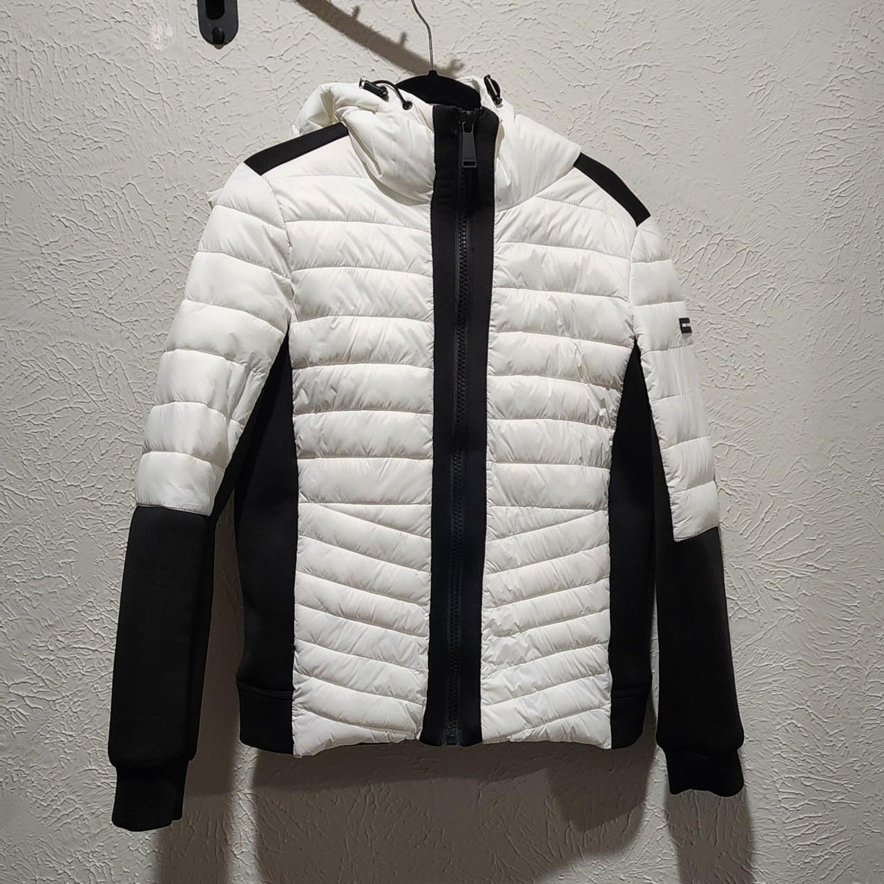 Dkny white outlet jacket