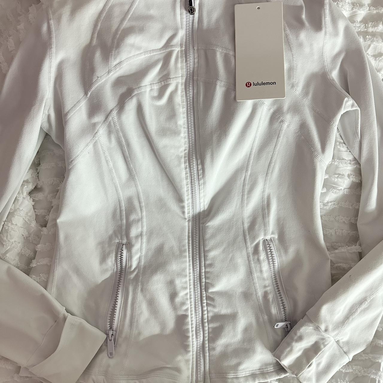White lululemon define jacket brand new. Lululemon... Depop
