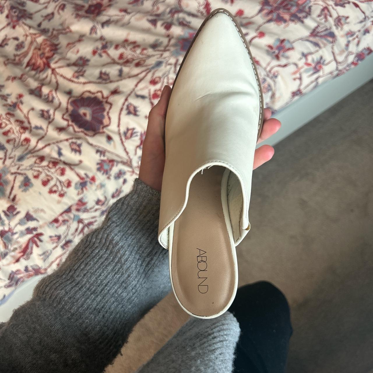 Nordstrom white hot sale mules