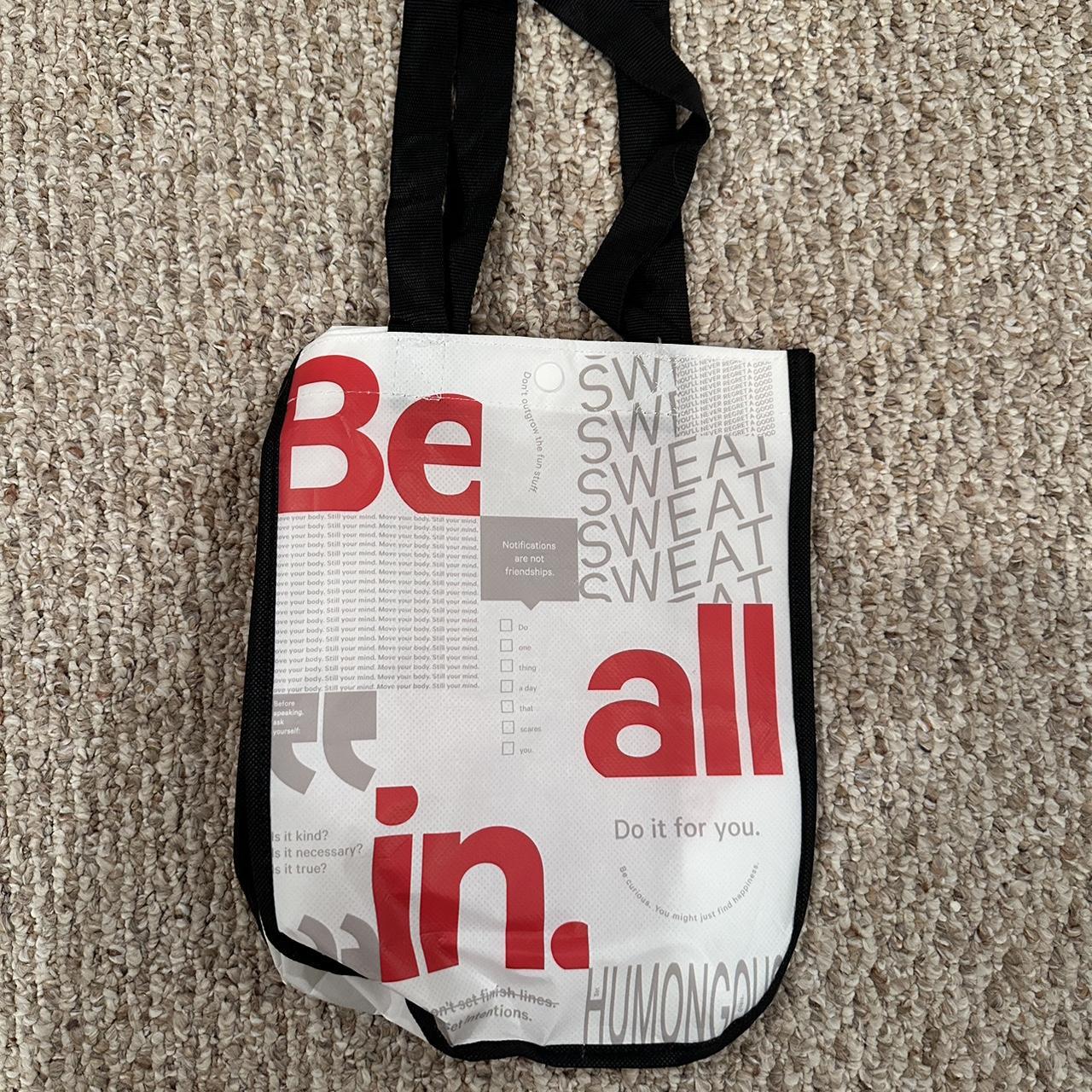 Lululemon NEW Reusable Tote Bag  Reusable tote bags, Bags, Tote bag
