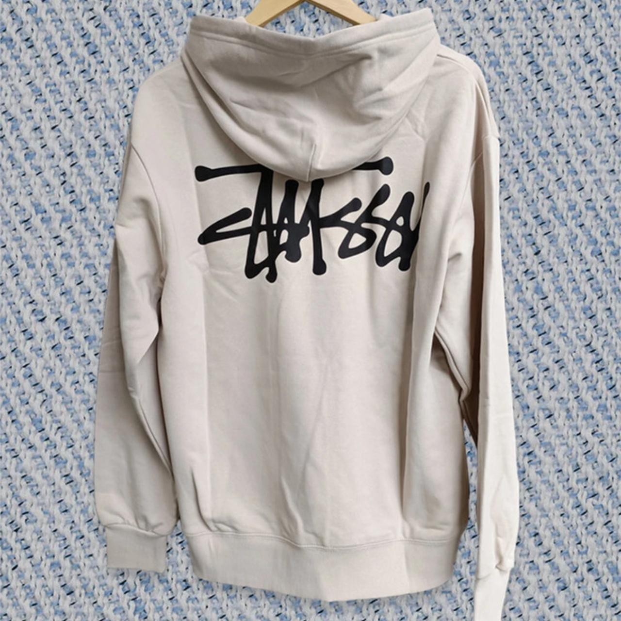 Stussy sale beige hoodie