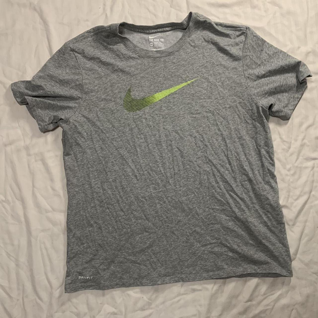 mens grey nike shirt