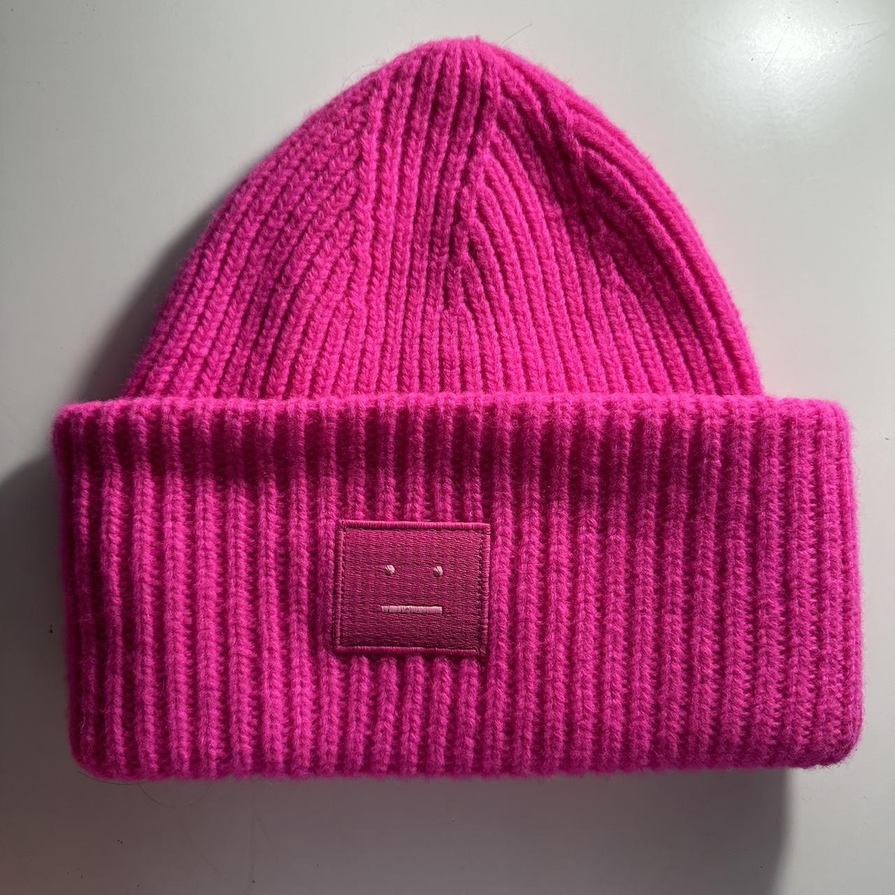 Acne Studios Women's Pink Hat (2)