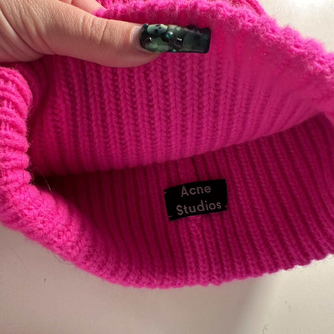 Acne Studios Women's Pink Hat (3)
