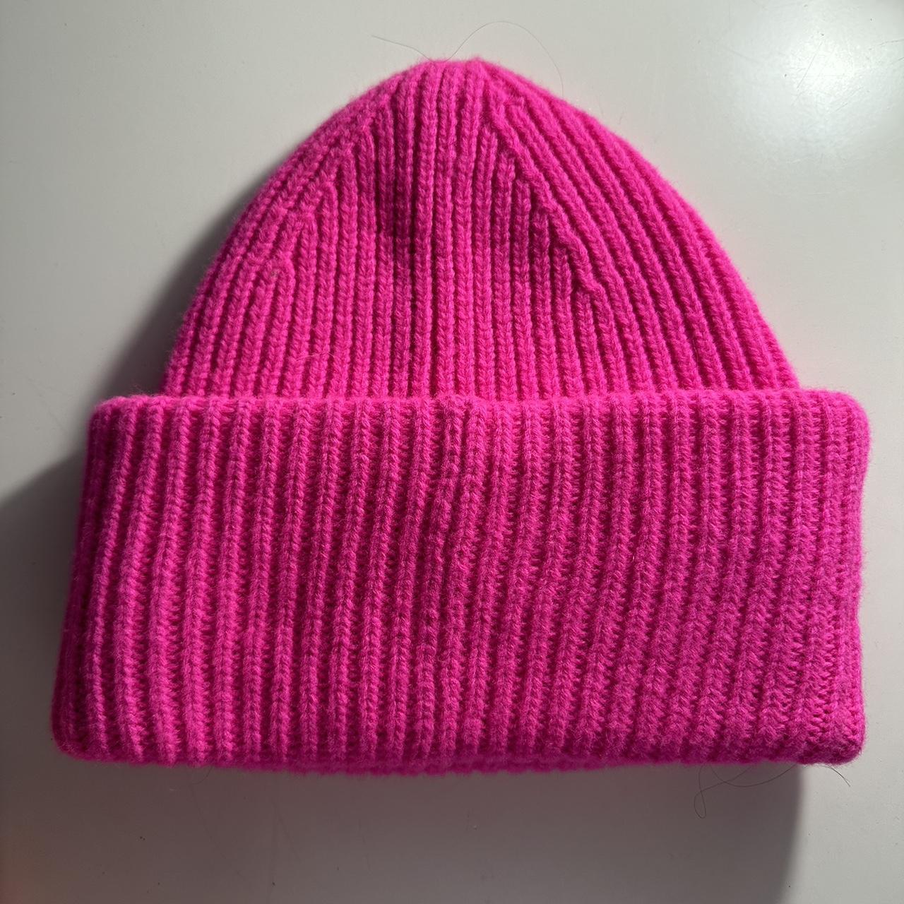Acne Studios Women's Pink Hat (4)