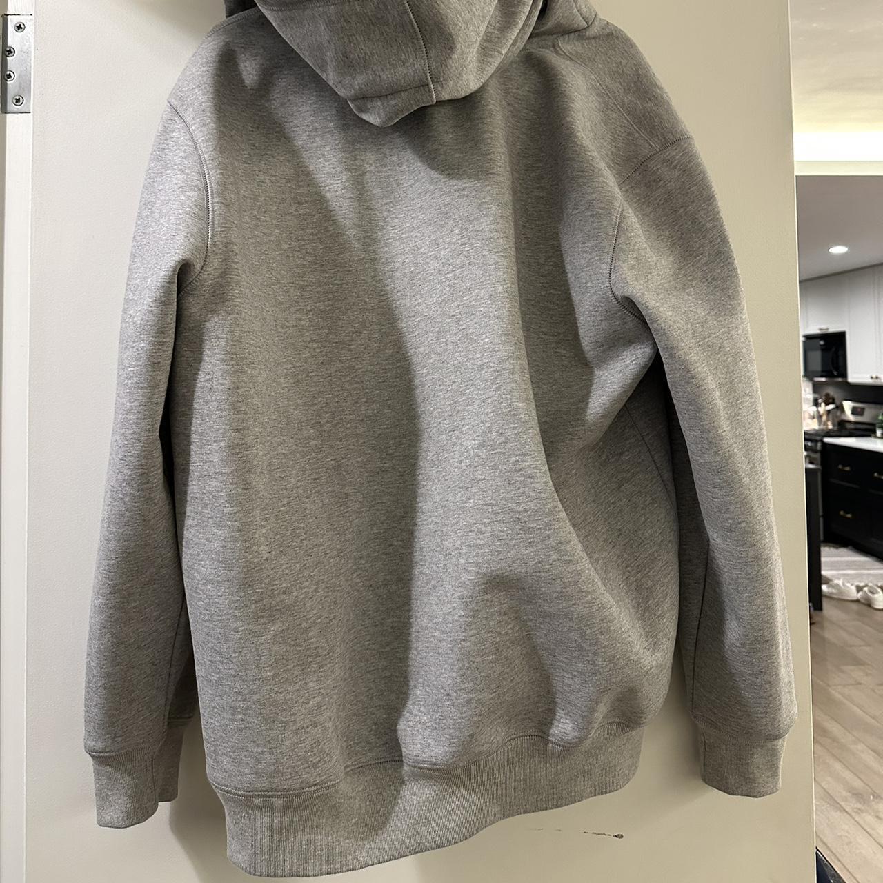 Palace Men's Grey Hoodie | Depop