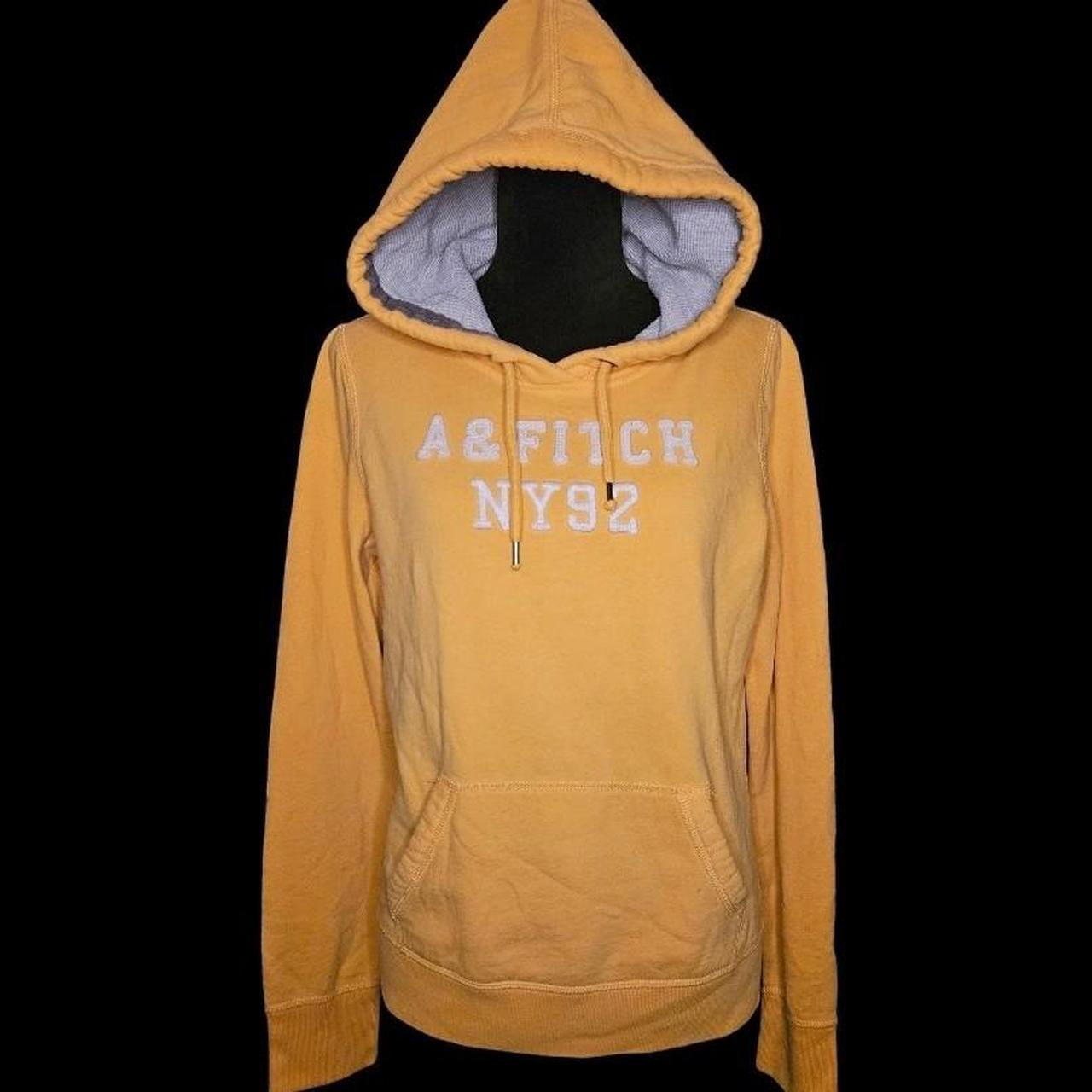 Abercrombie yellow hoodie best sale