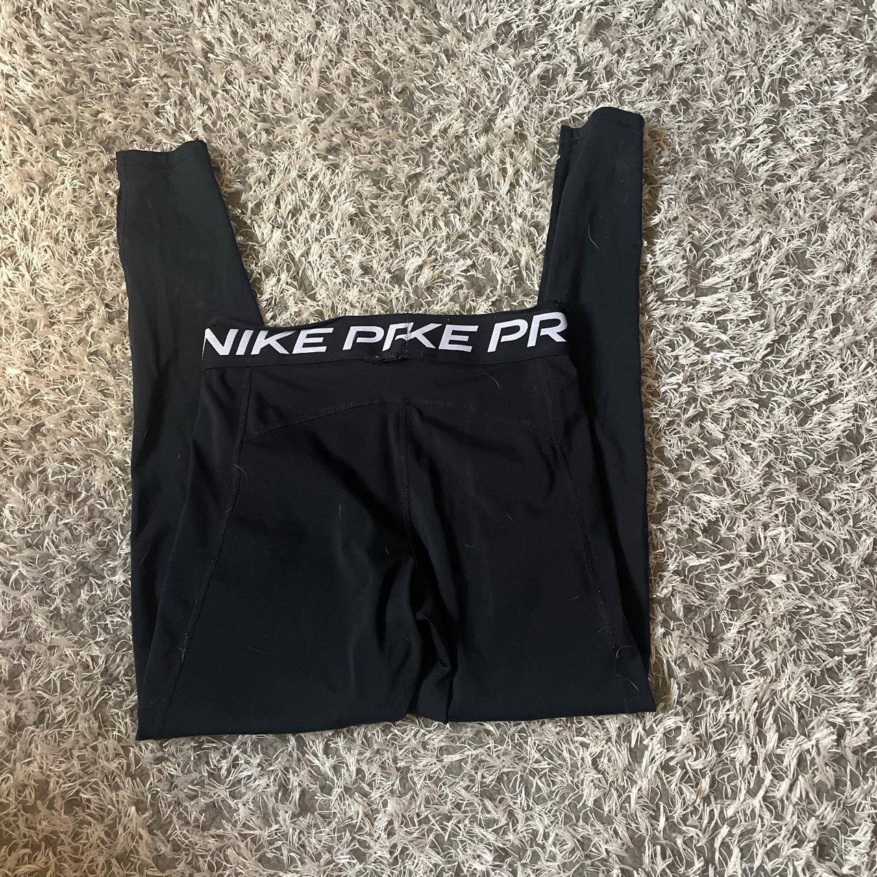 womens nike pro black leggings