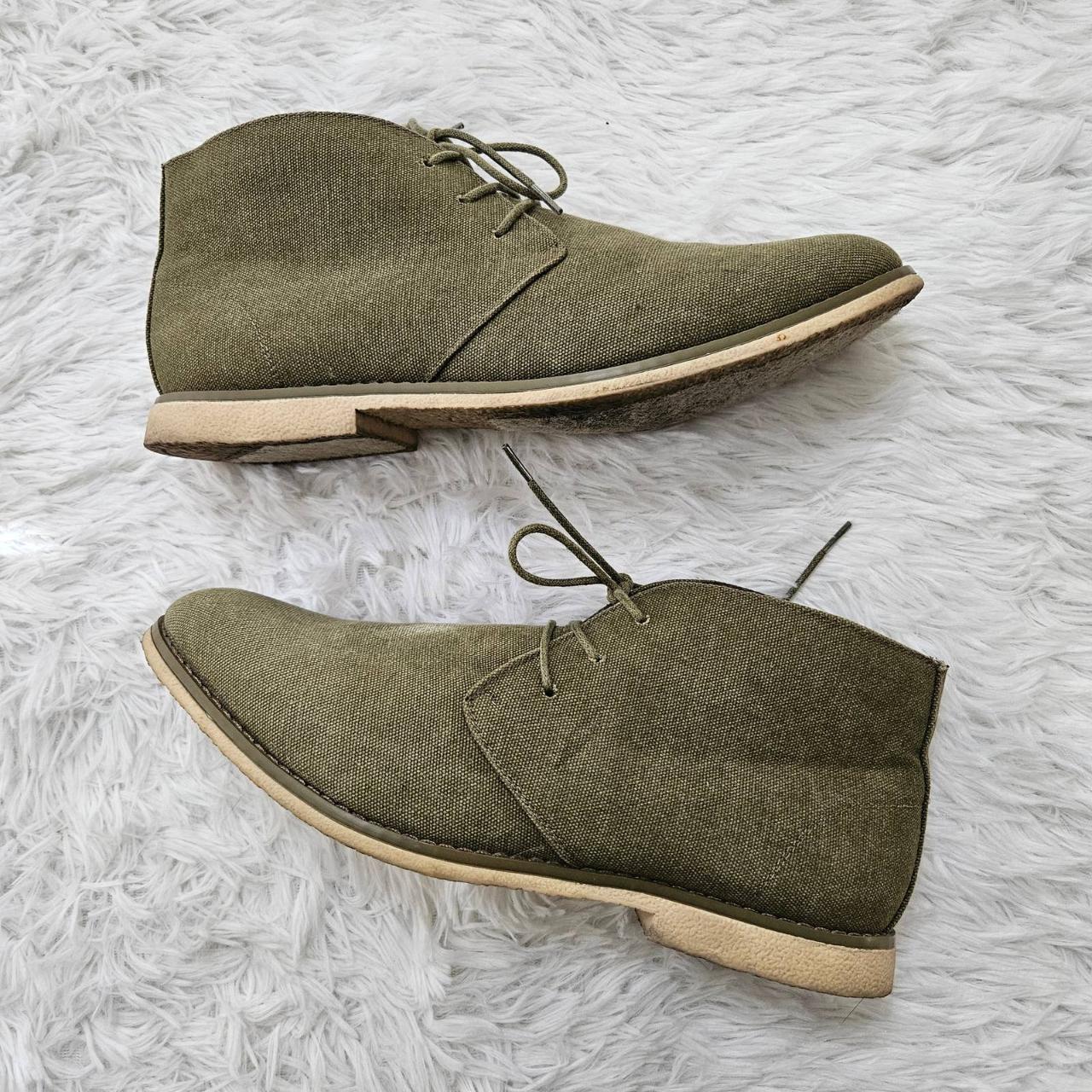 London fog men's shop canvas chukka boots