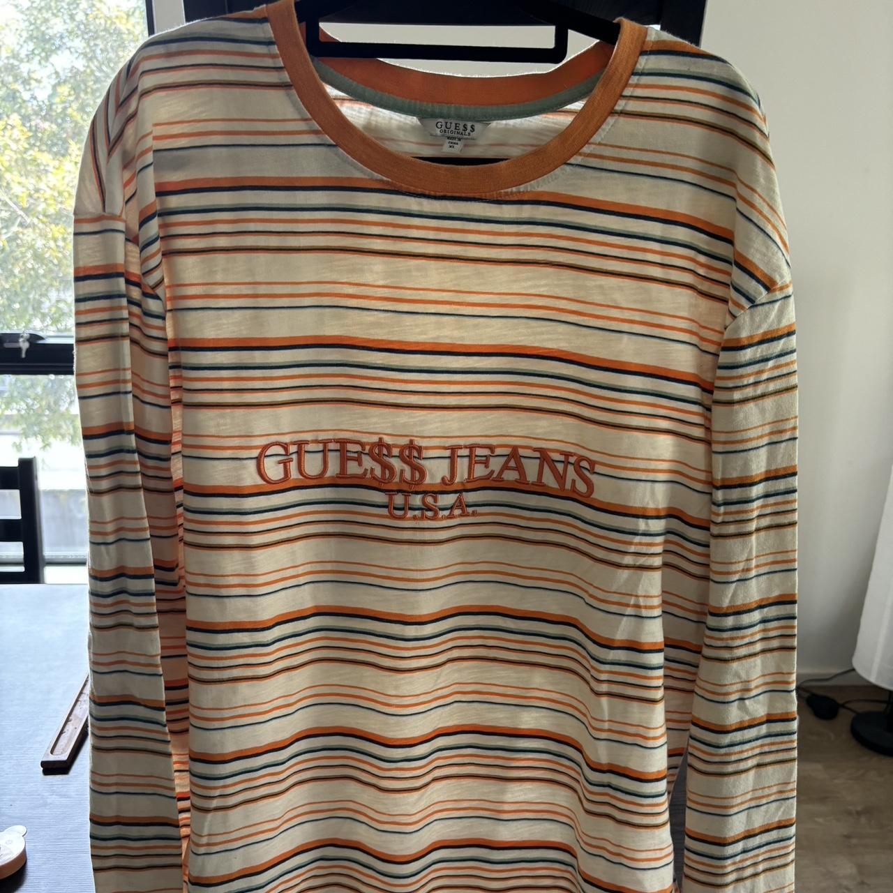 A AP Rocky x Guess Long Sleeve Tee. Excellent. Depop